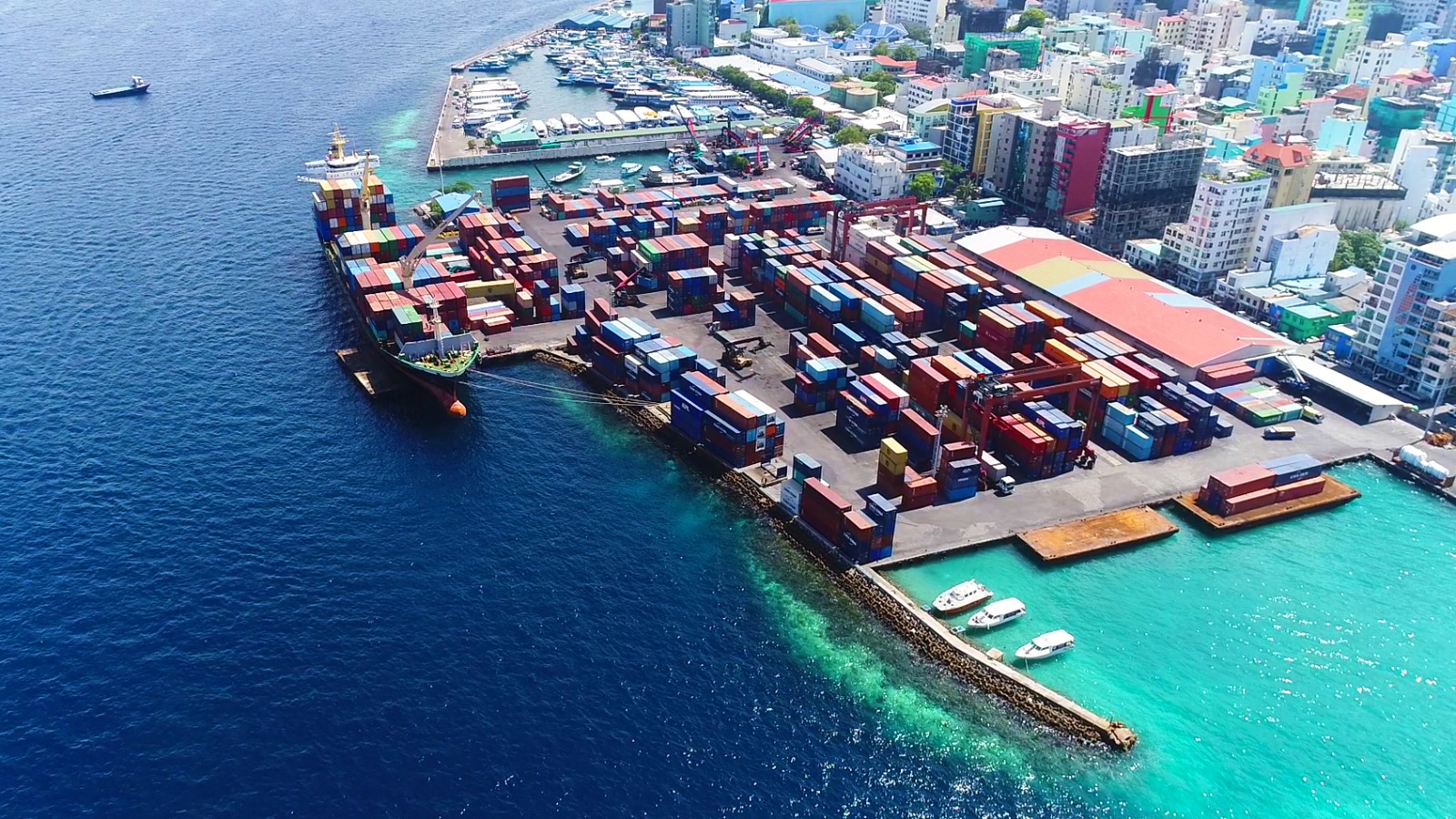 Male' commercial harbour