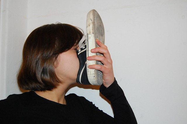 Sniffing Shoes